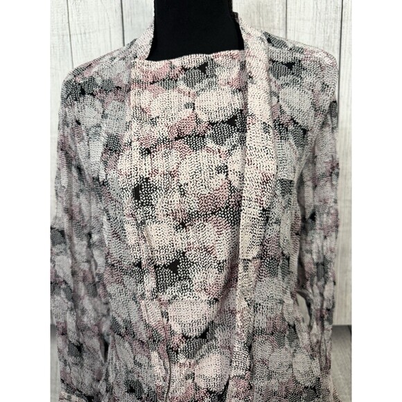 Reiss Women's Size 12 Multicolor Abstract Circle Print Maggie Button Up Blouse - Picture 4 of 10